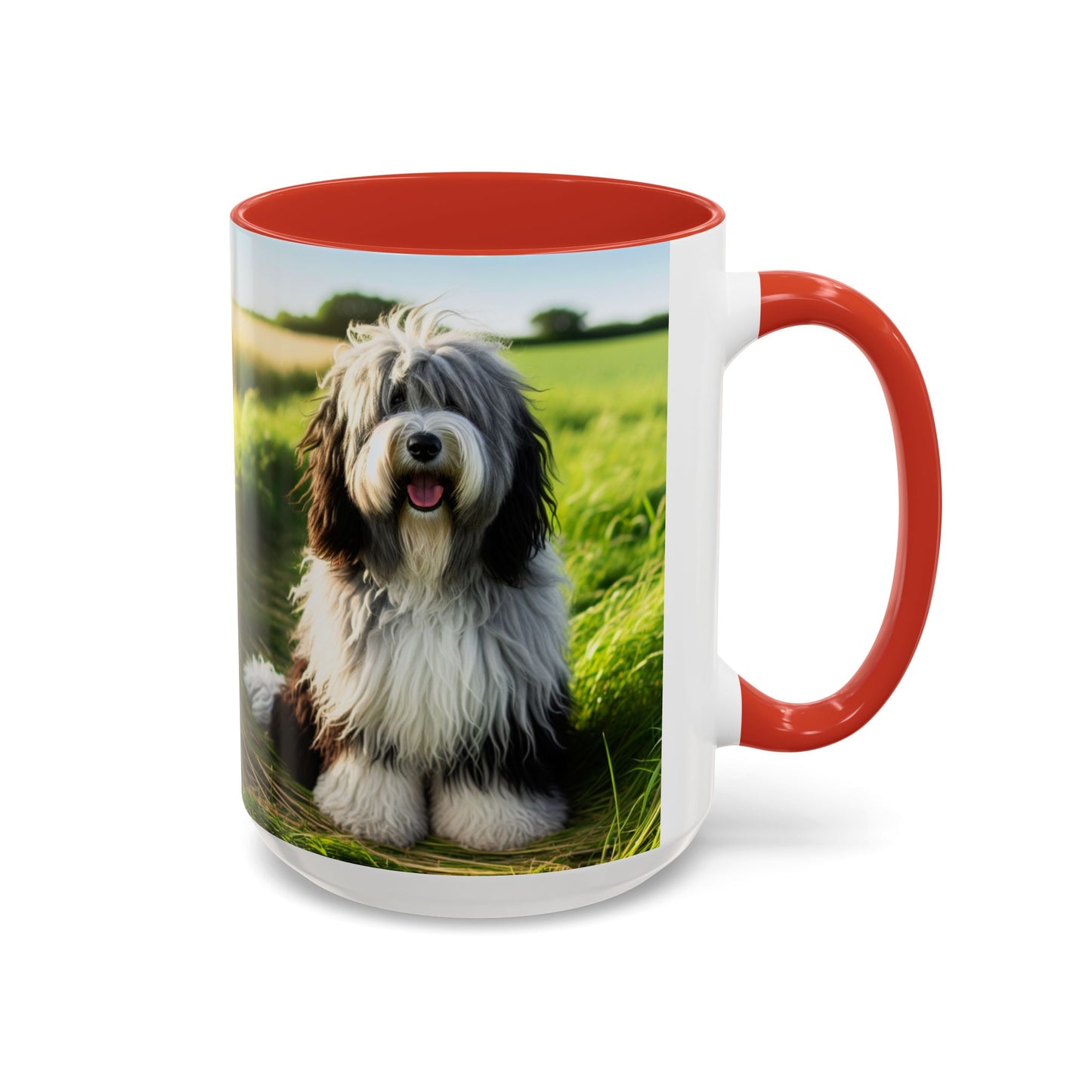 Schapendoes Accent Coffee Mug - Perfect Gift for Dog Lovers