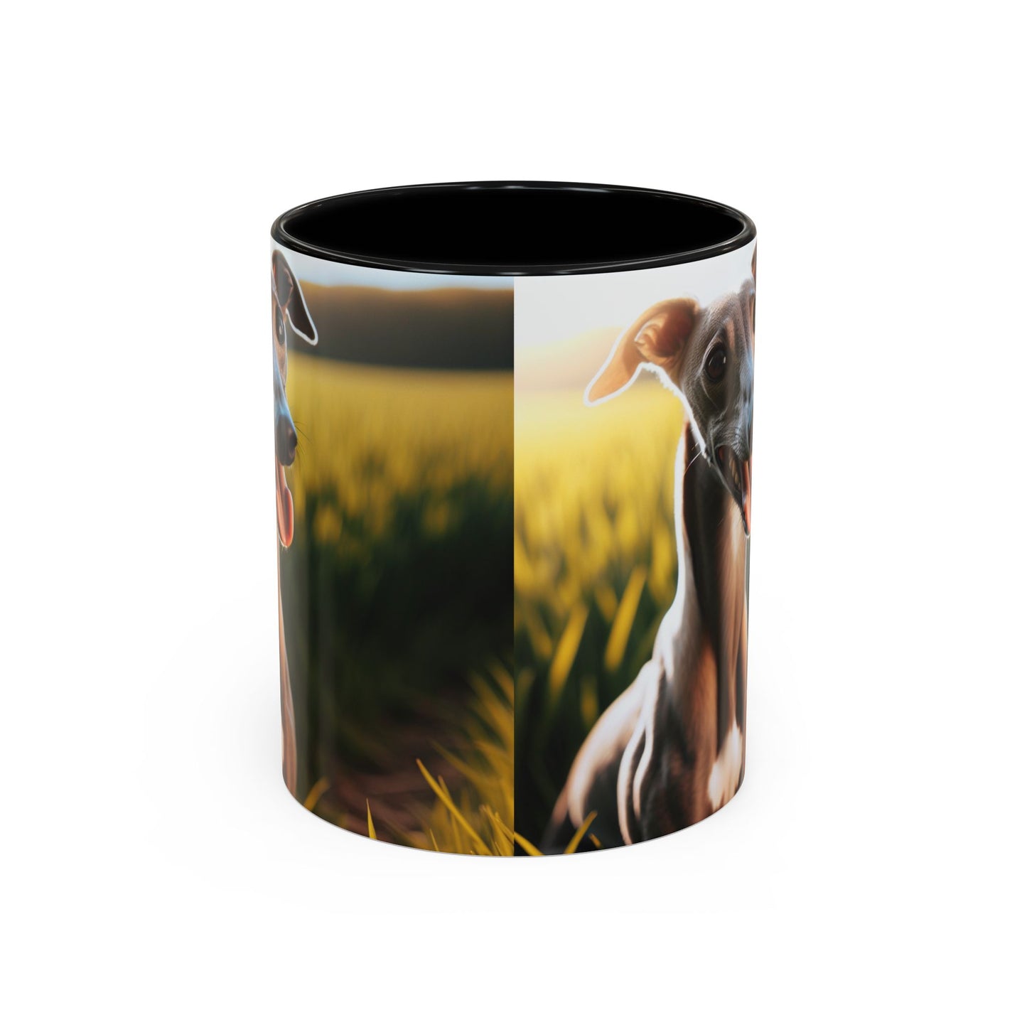 Greyhound Accent Coffee Mug - Perfect Gift for Dog Lovers