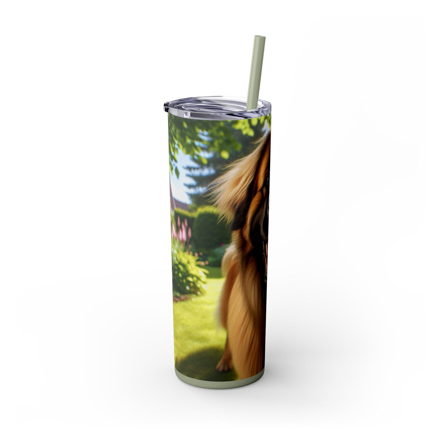 Leonberger Tumbler with Straw, 20oz
