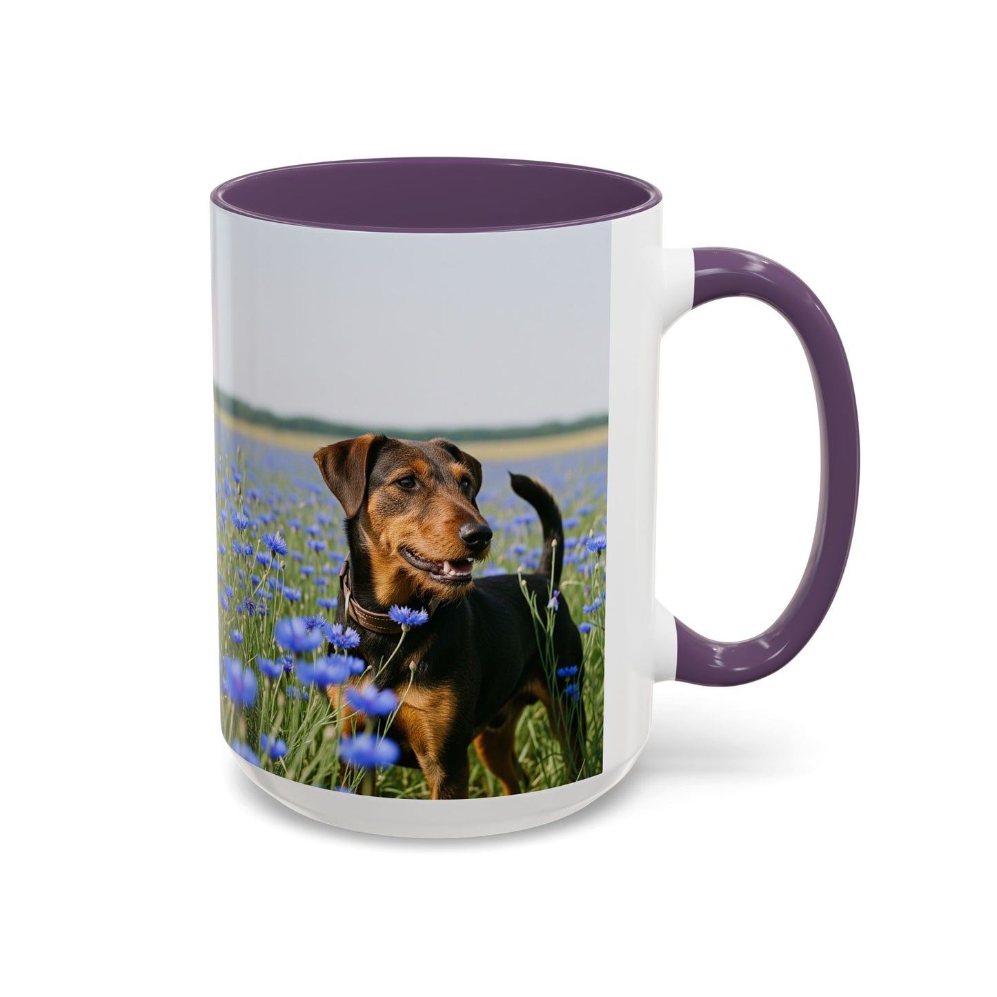 Deutscher Jagdterrier Accent Coffee Mug - Perfect Gift for Dog Lovers