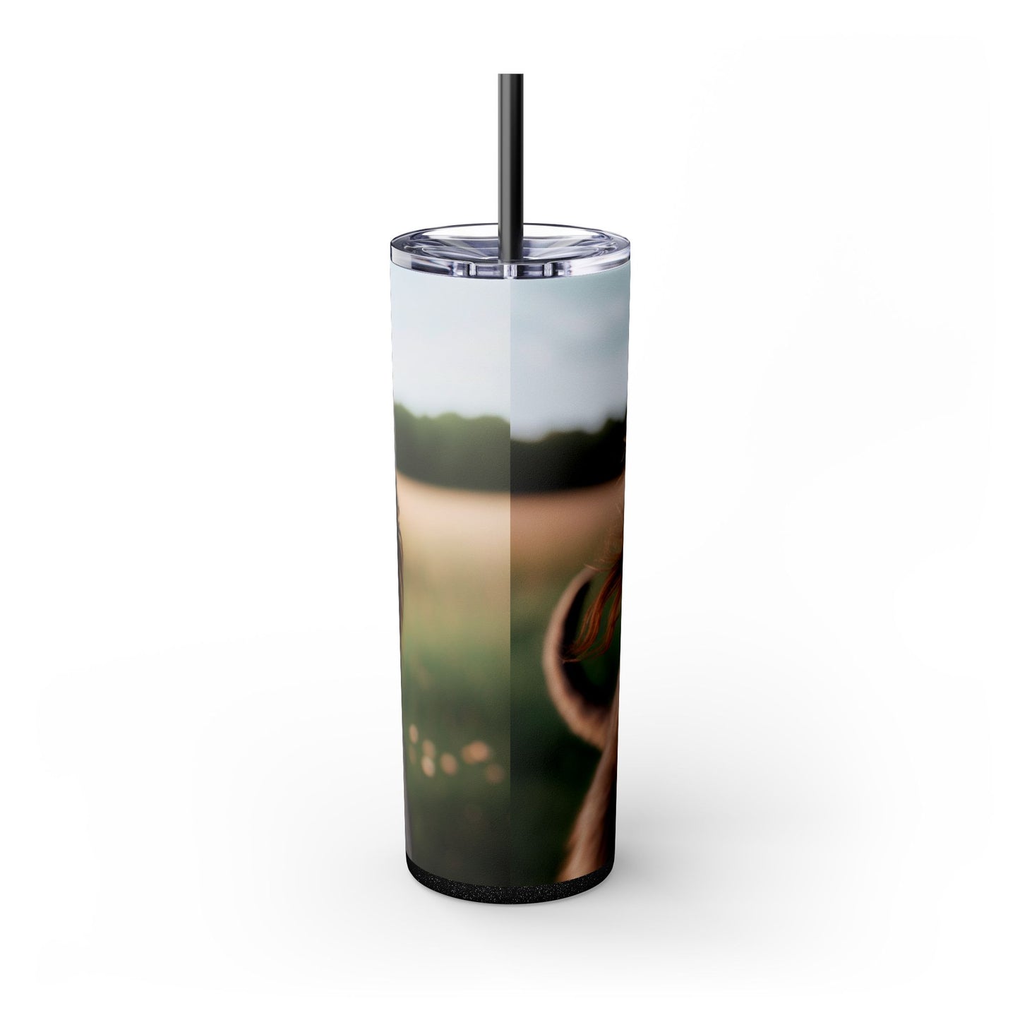 Scottish Deerhound Tumbler with Straw, 20oz