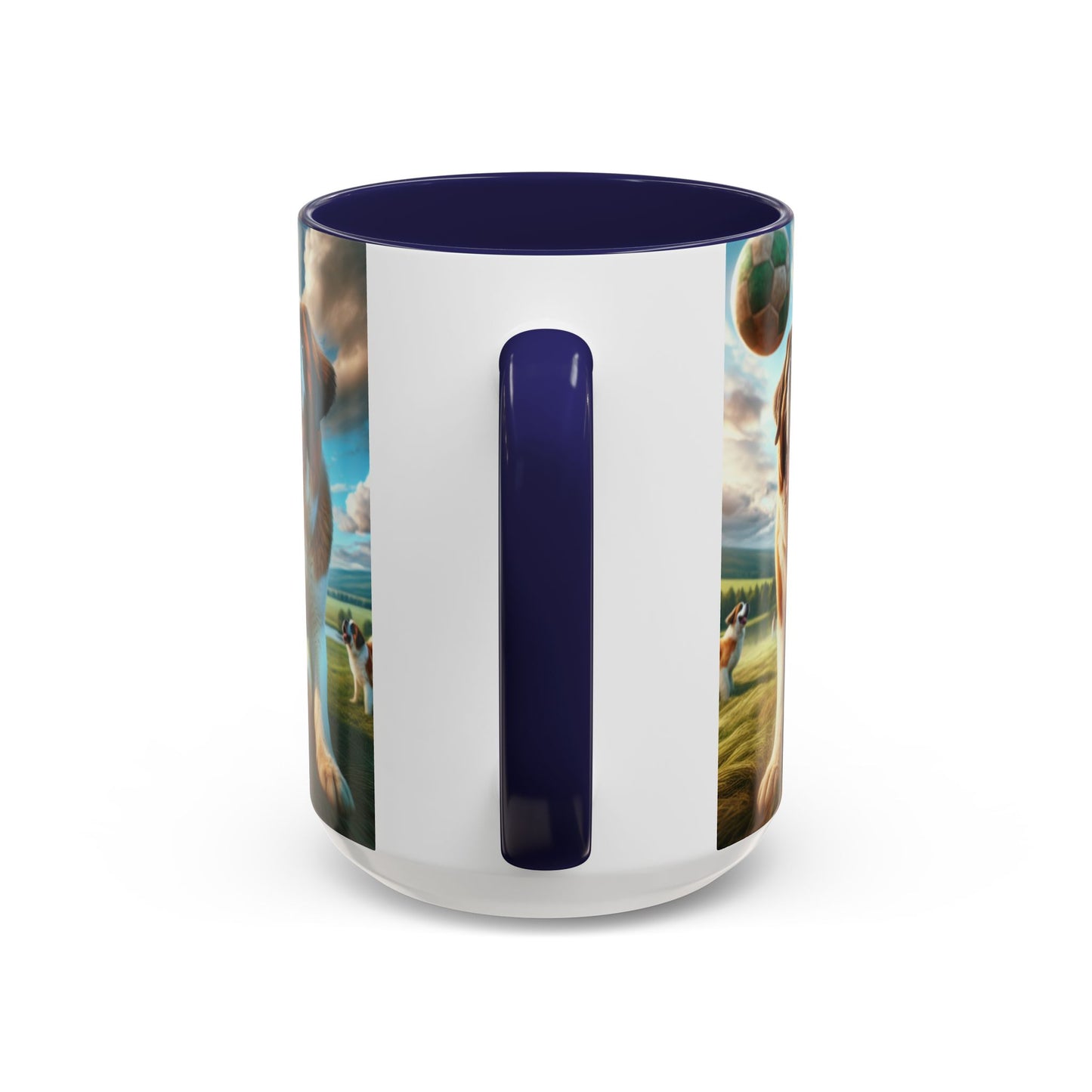 Saint Bernard Accent Coffee Mug - Perfect Gift for Dog Lovers
