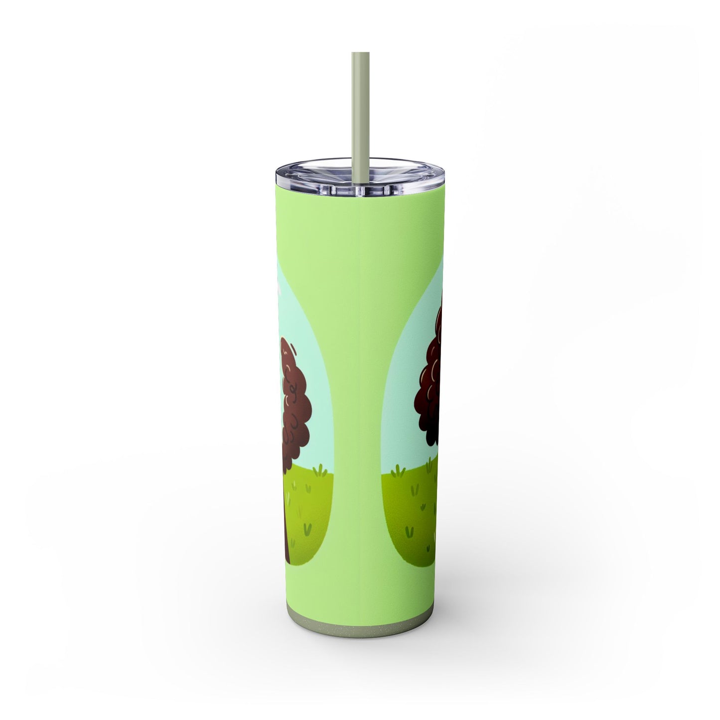 Irish Water Spaniel Tumbler with Straw, 20oz