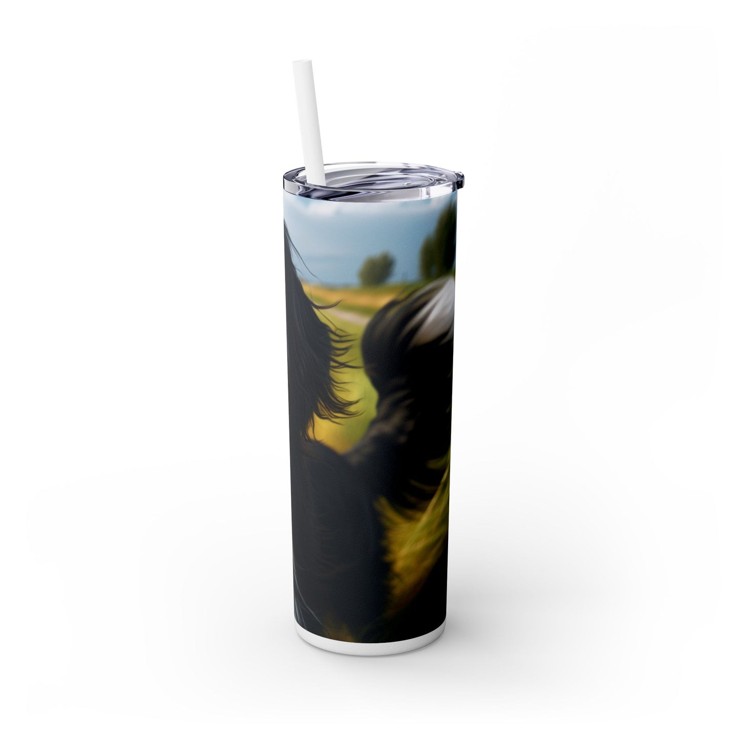 Large Munsterlander Tumbler with Straw, 20oz