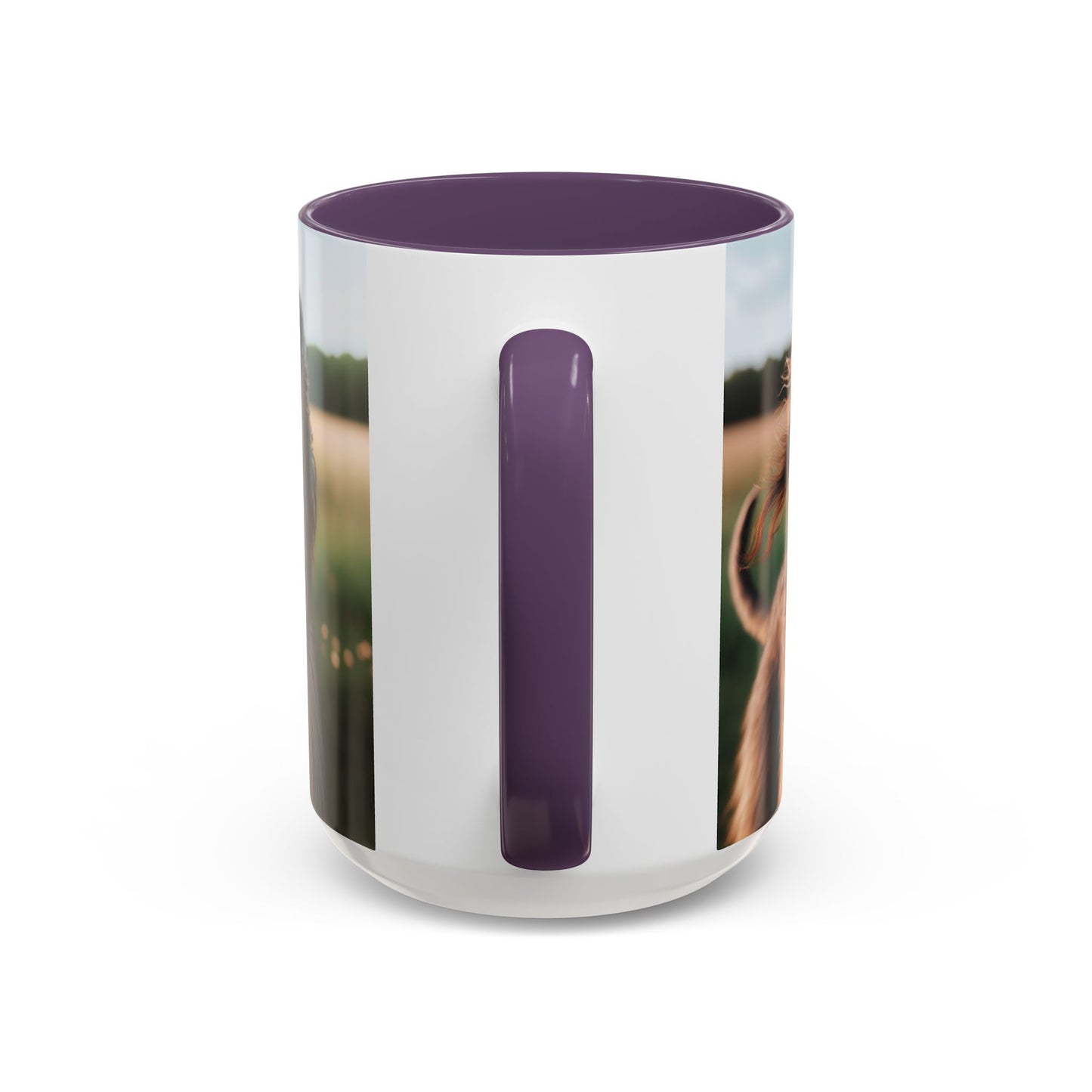 Scottish Deerhound Accent Coffee Mug - Perfect Gift for Dog Lovers