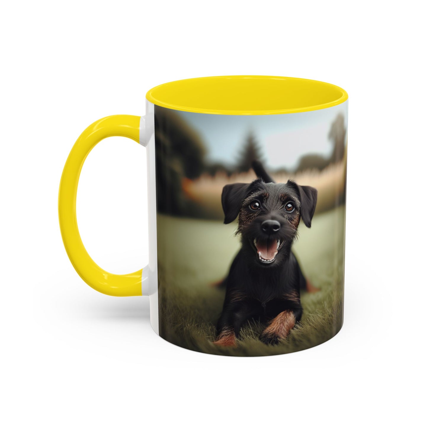 German Hunting Terrier Accent Coffee Mug - Perfect Gift for Dog Lovers