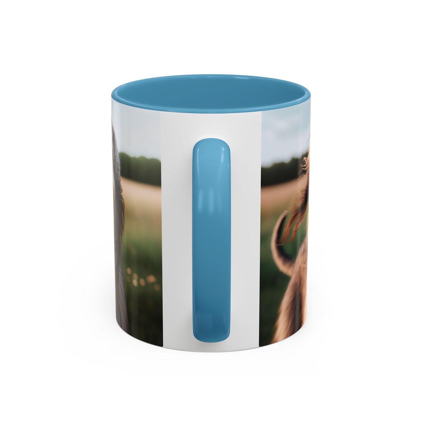 Scottish Deerhound Accent Coffee Mug - Perfect Gift for Dog Lovers