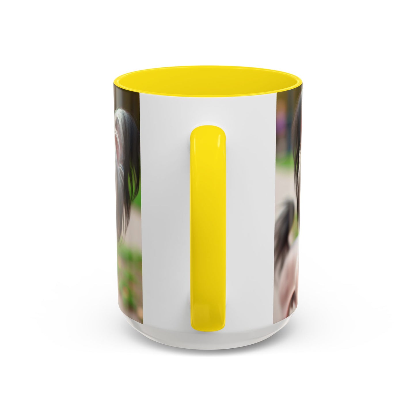 Chinese Crested Dog Accent Coffee Mug - Perfect Gift for Dog Lovers