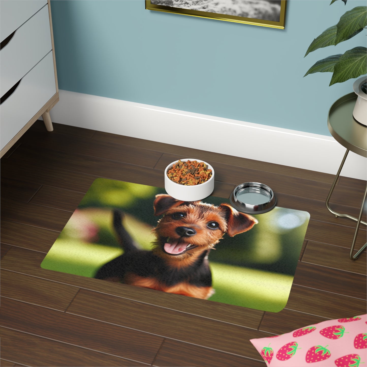 Pet Food Mat (12x18) - Deutscher Jagdterrier