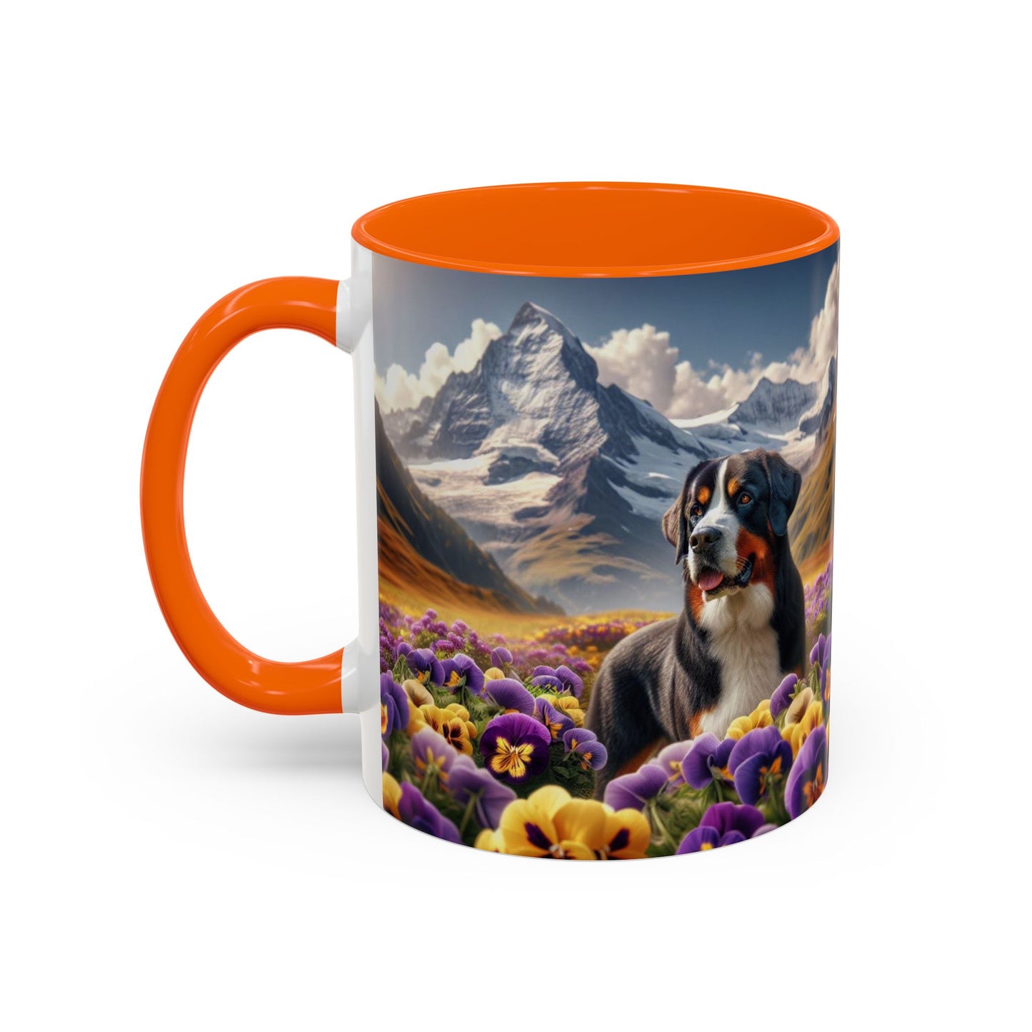 Greater Swiss Mountain Dog Accent Coffee Mug - Perfect Gift for Dog Lovers