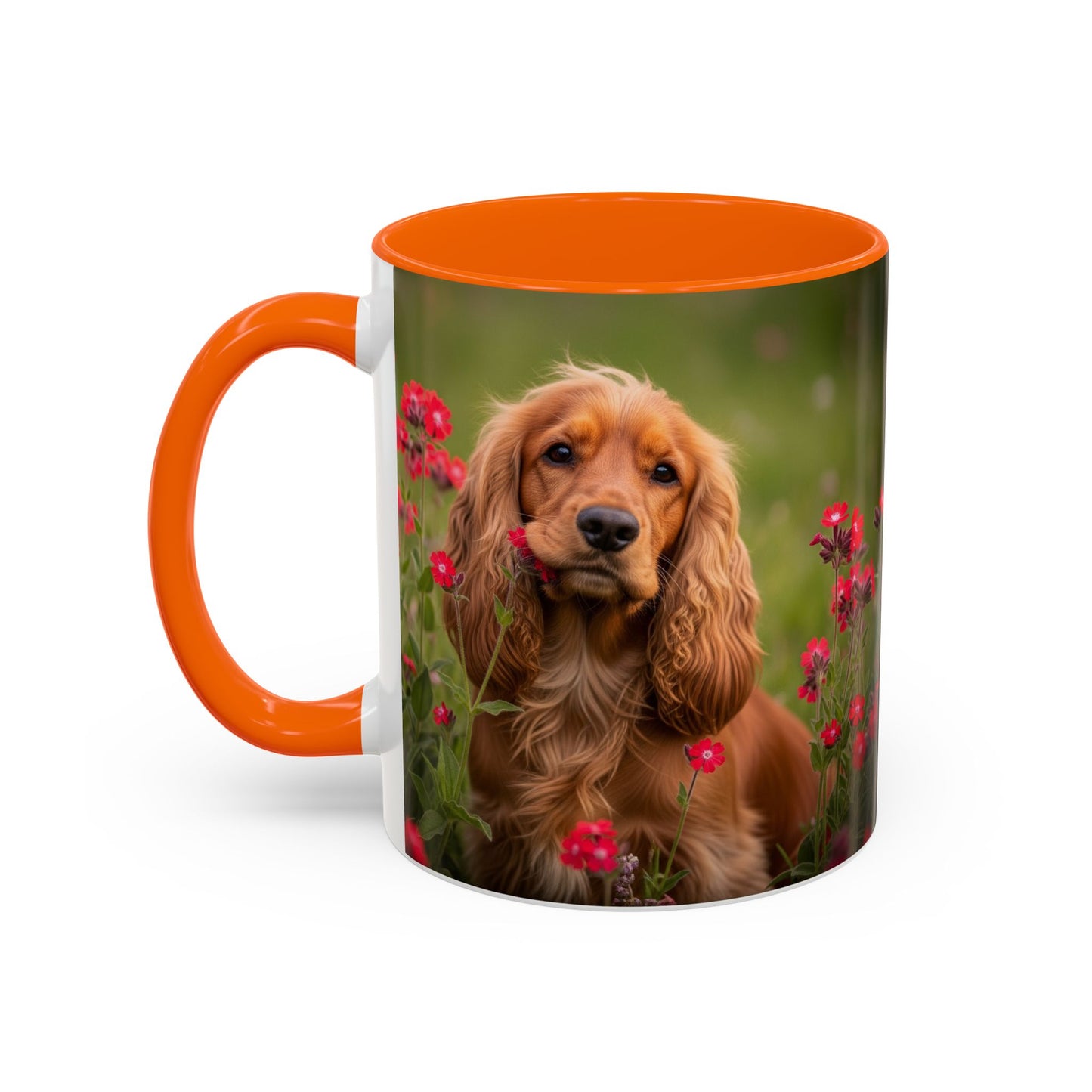 Cocker Spaniel Accent Coffee Mug - Perfect Gift for Dog Lovers