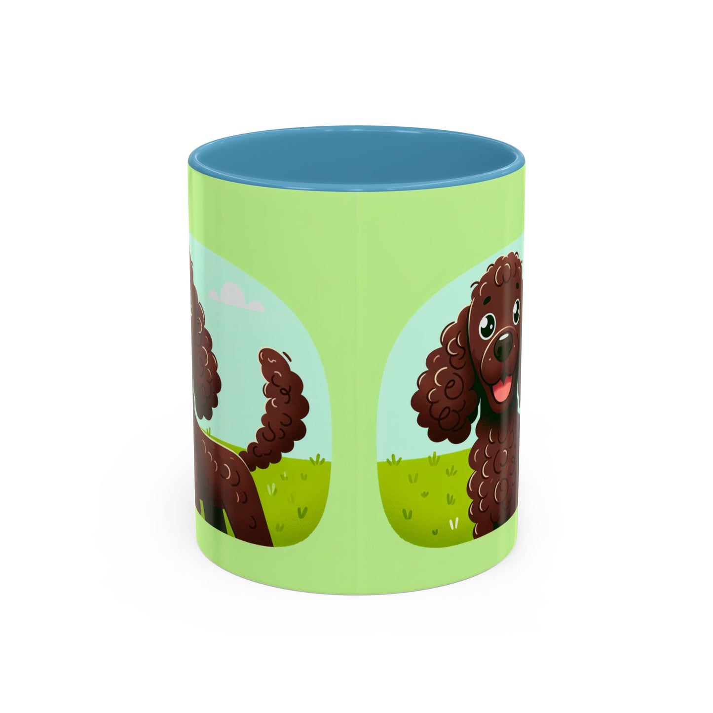 Irish Water Spaniel Accent Coffee Mug - Perfect Gift for Dog Lovers