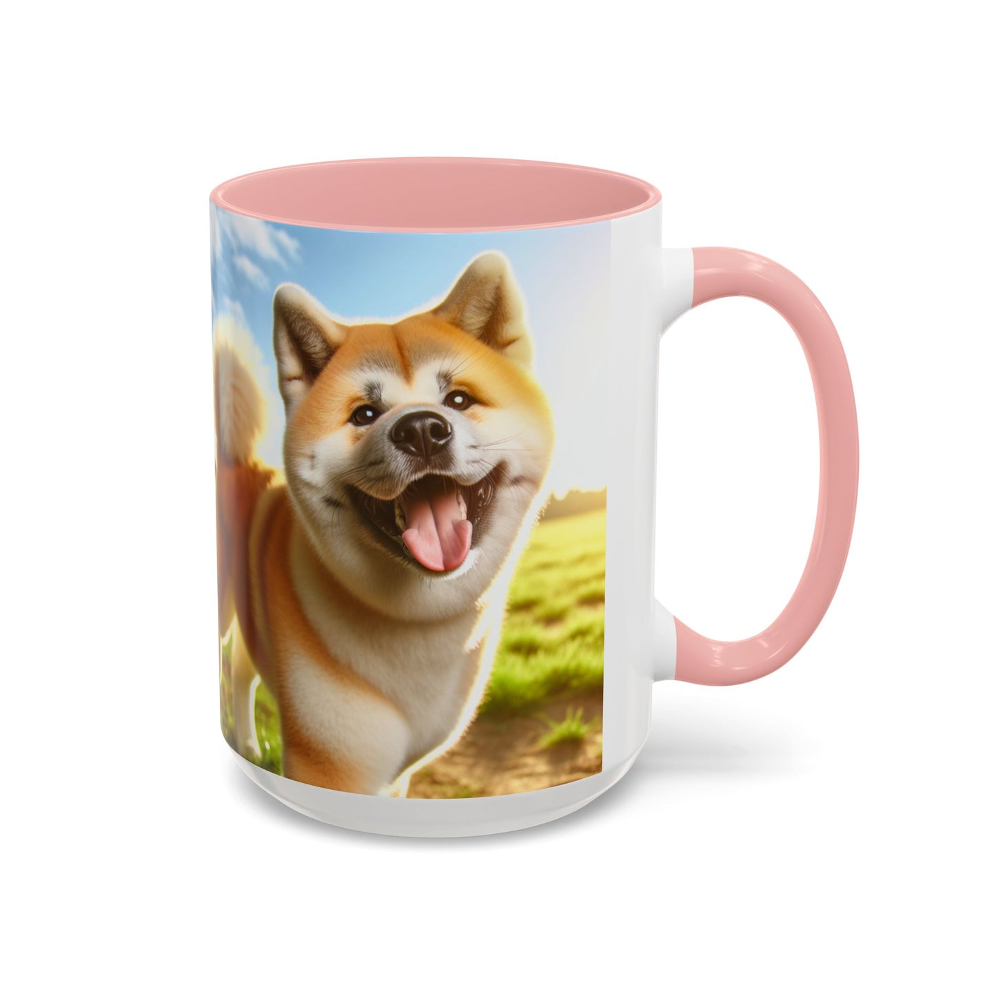 Akita Accent Coffee Mug - Perfect Gift for Dog Lovers
