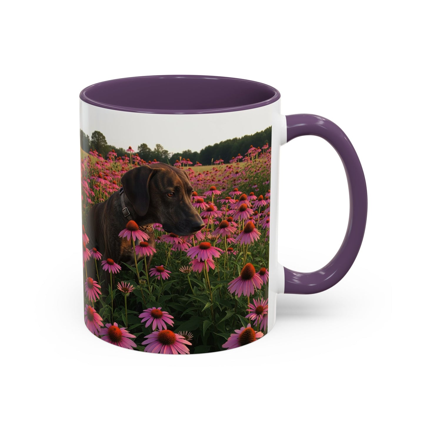 Treeing Tennessee Brindle Accent Coffee Mug - Perfect Gift for Dog Lovers