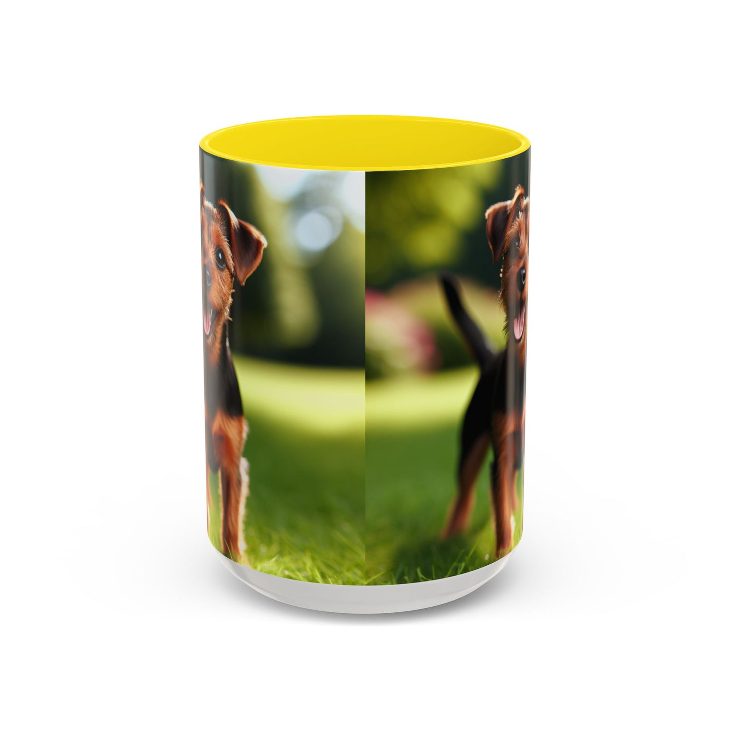 Deutscher Jagdterrier Accent Coffee Mug - Perfect Gift for Dog Lovers