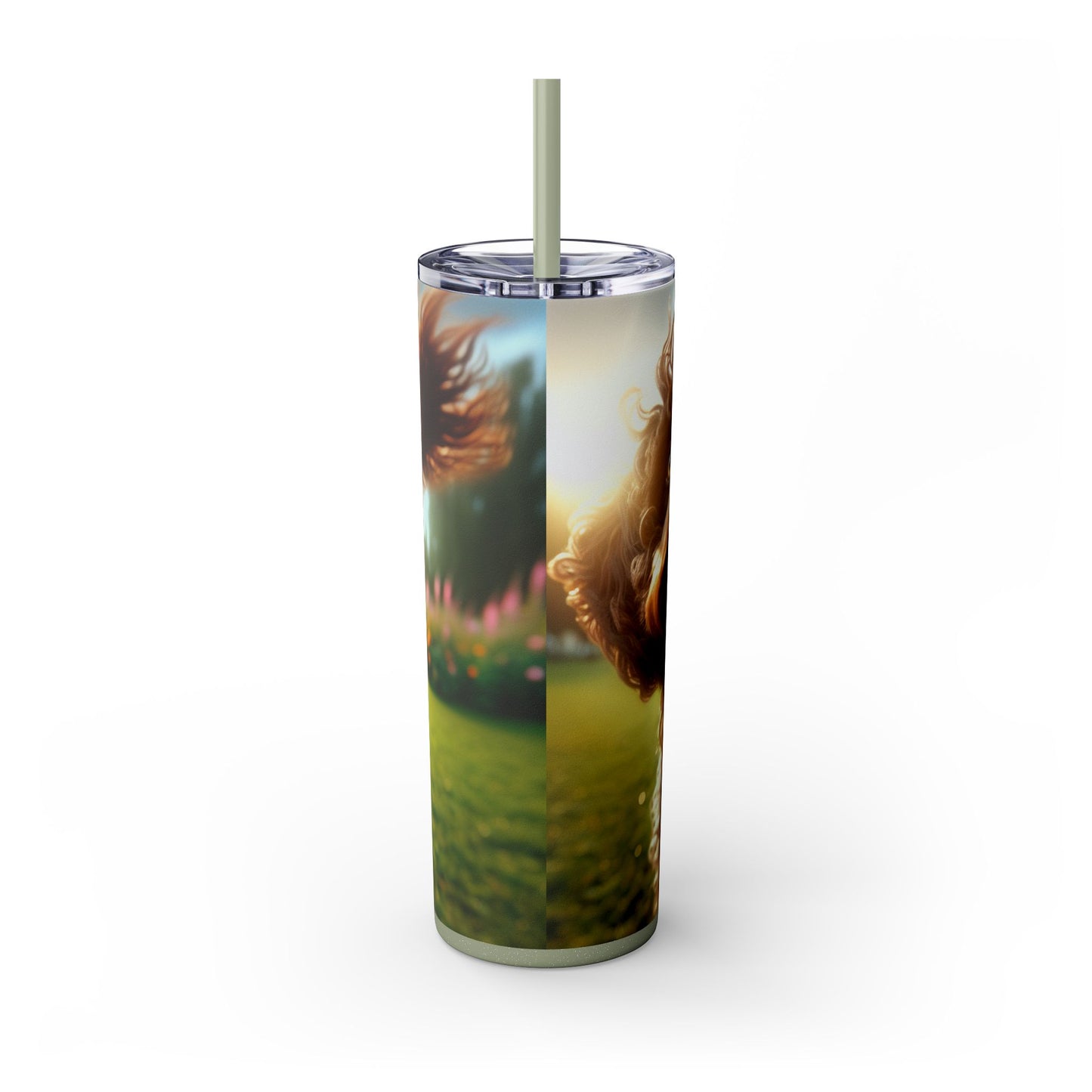 Pudelpointer Tumbler with Straw, 20oz