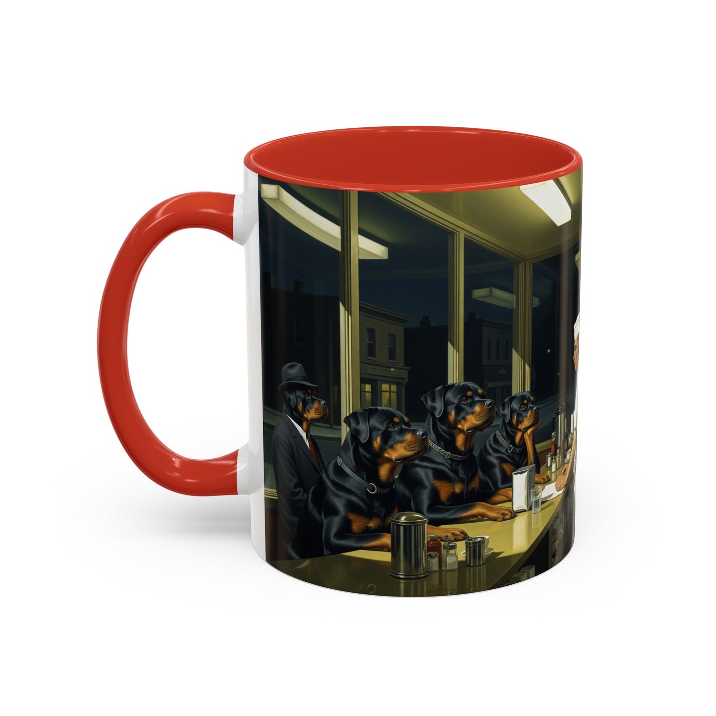 Rottweiler Accent Coffee Mug - Perfect Gift for Dog Lovers
