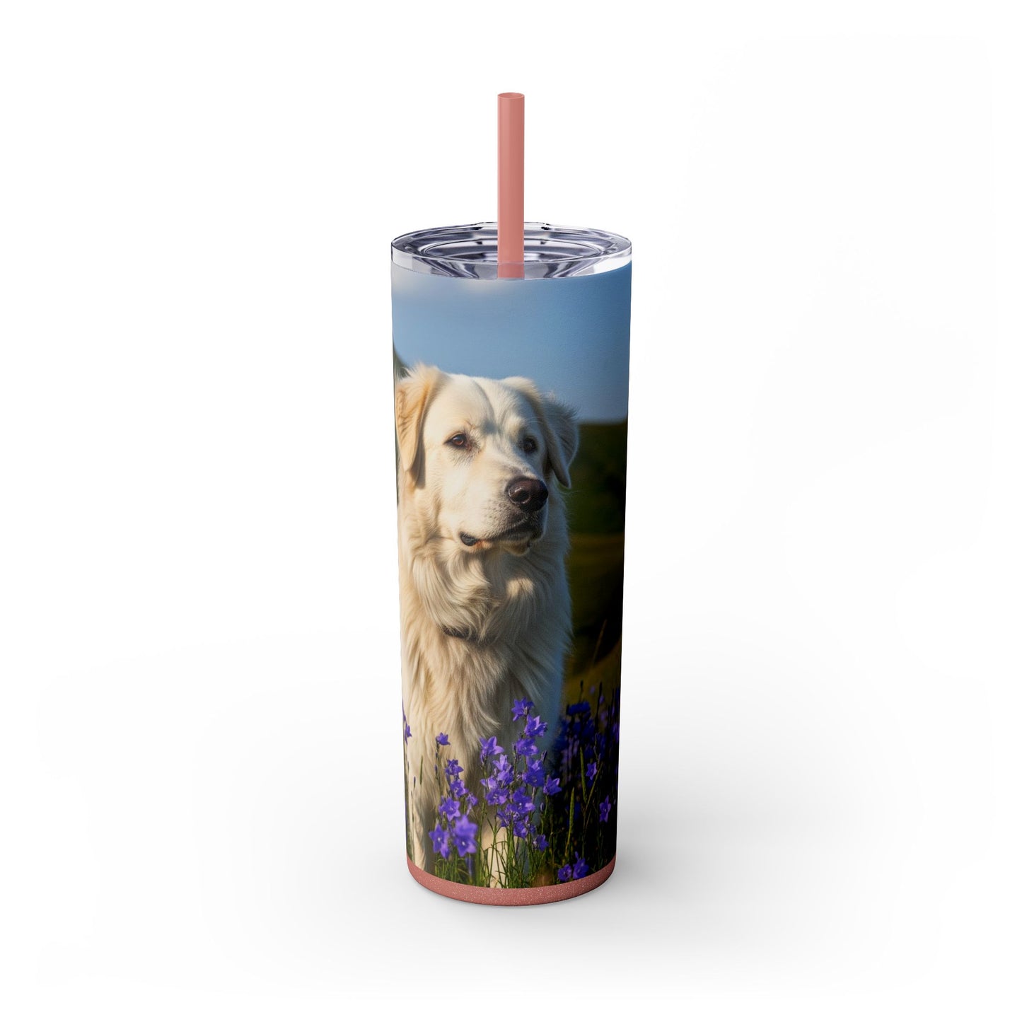 Romanian Carpathian Shepherd Tumbler with Straw, 20oz