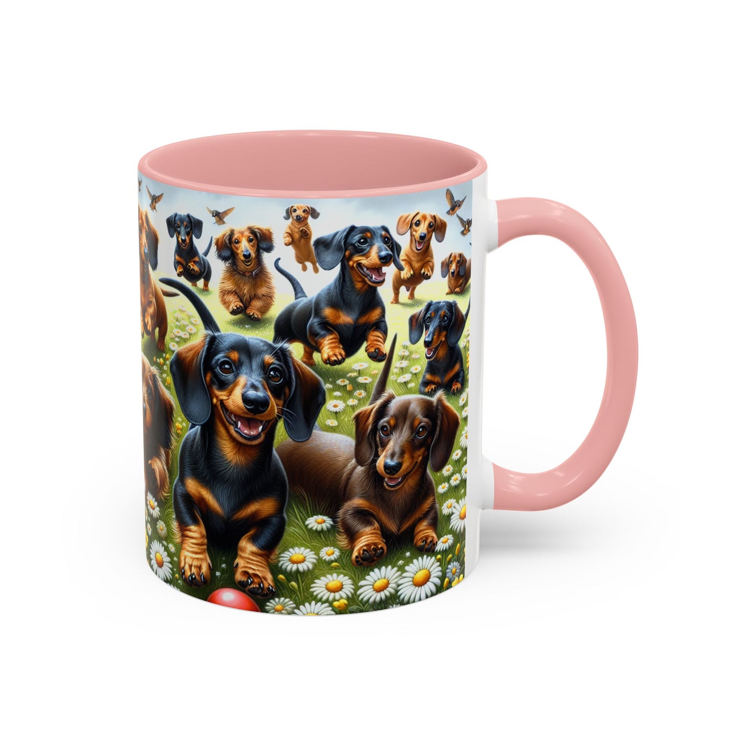 Dachshund Accent Coffee Mug - Perfect Gift for Dog Lovers