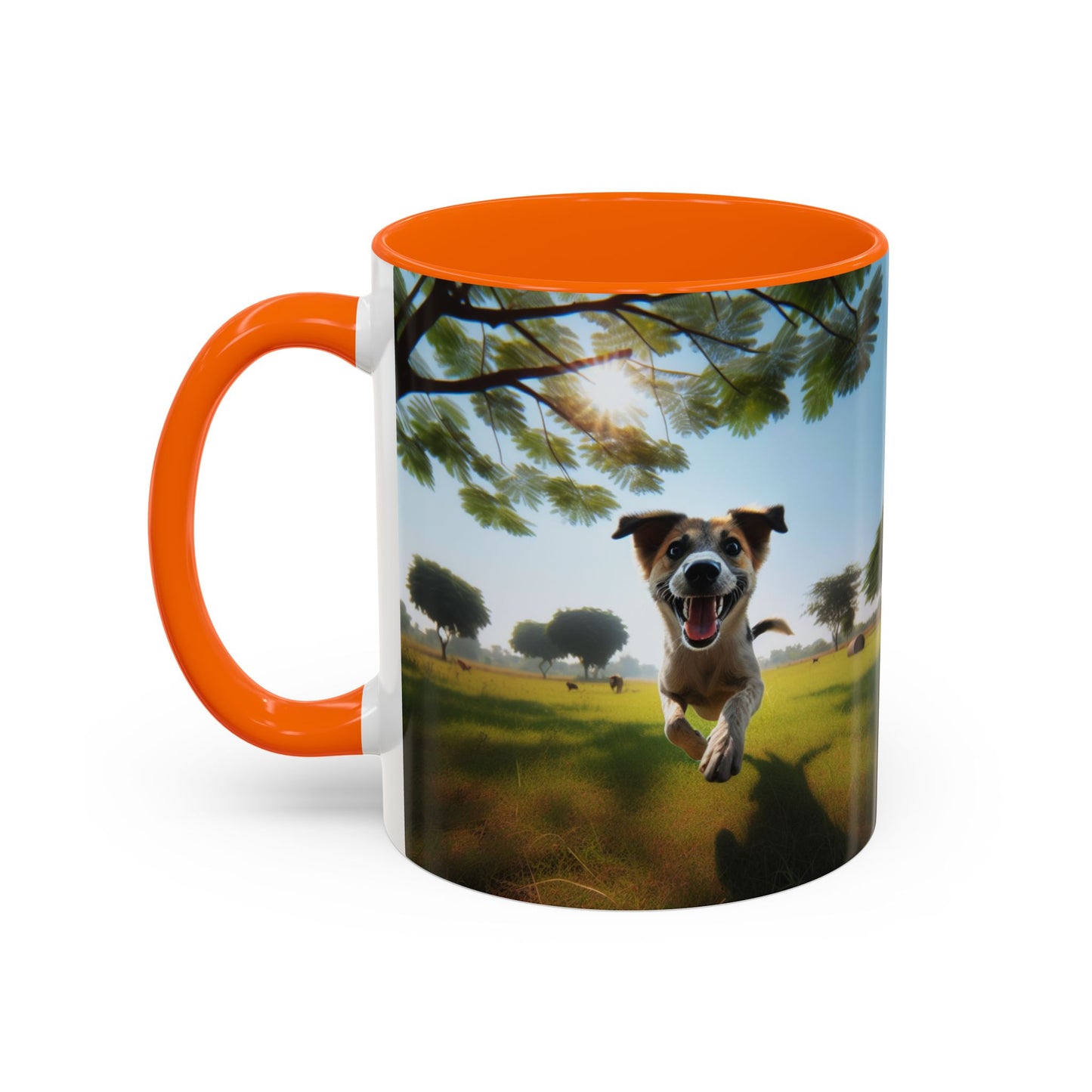 Indian Pariah Dog Accent Coffee Mug - Perfect Gift for Dog Lovers