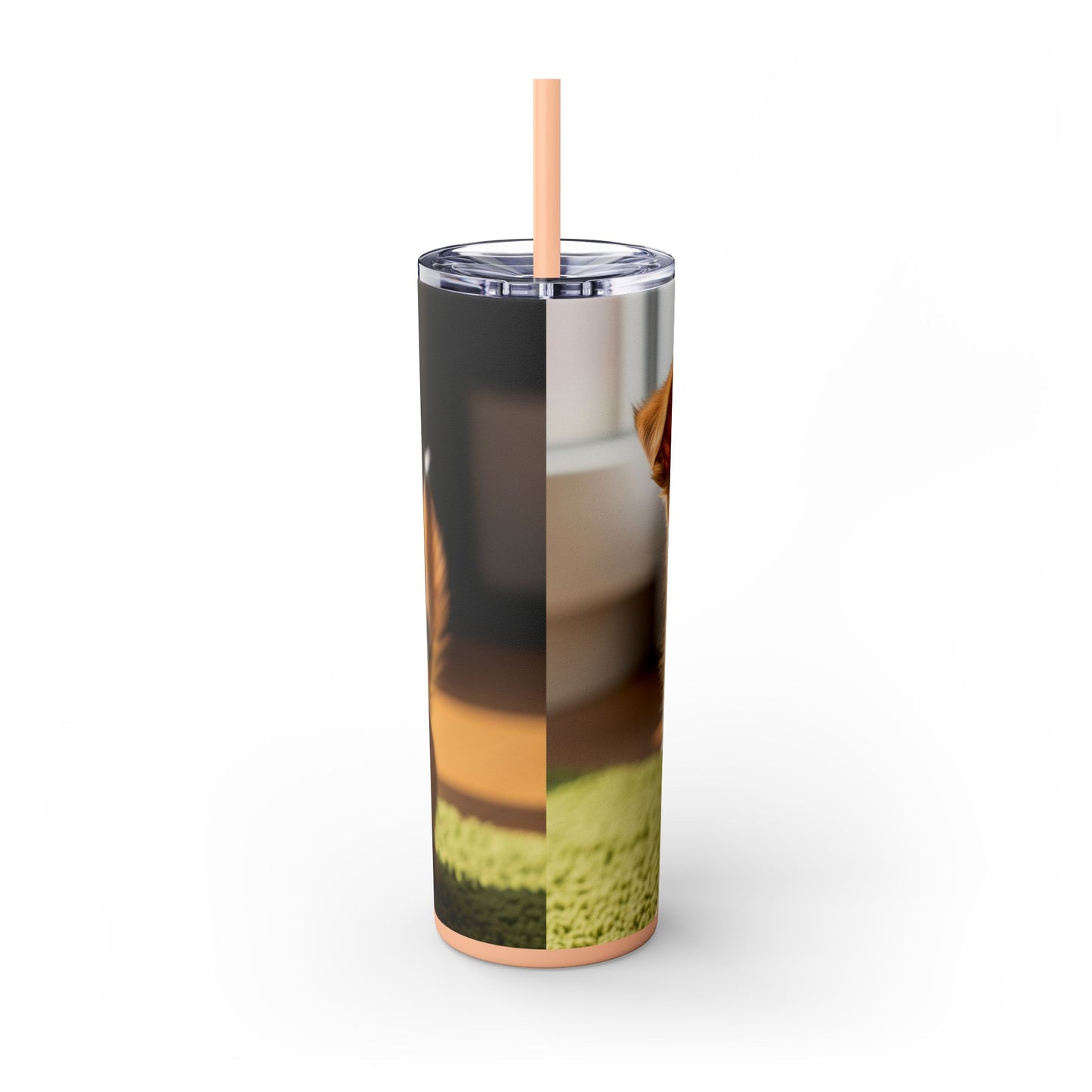 Toi Leo Tumbler with Straw, 20oz