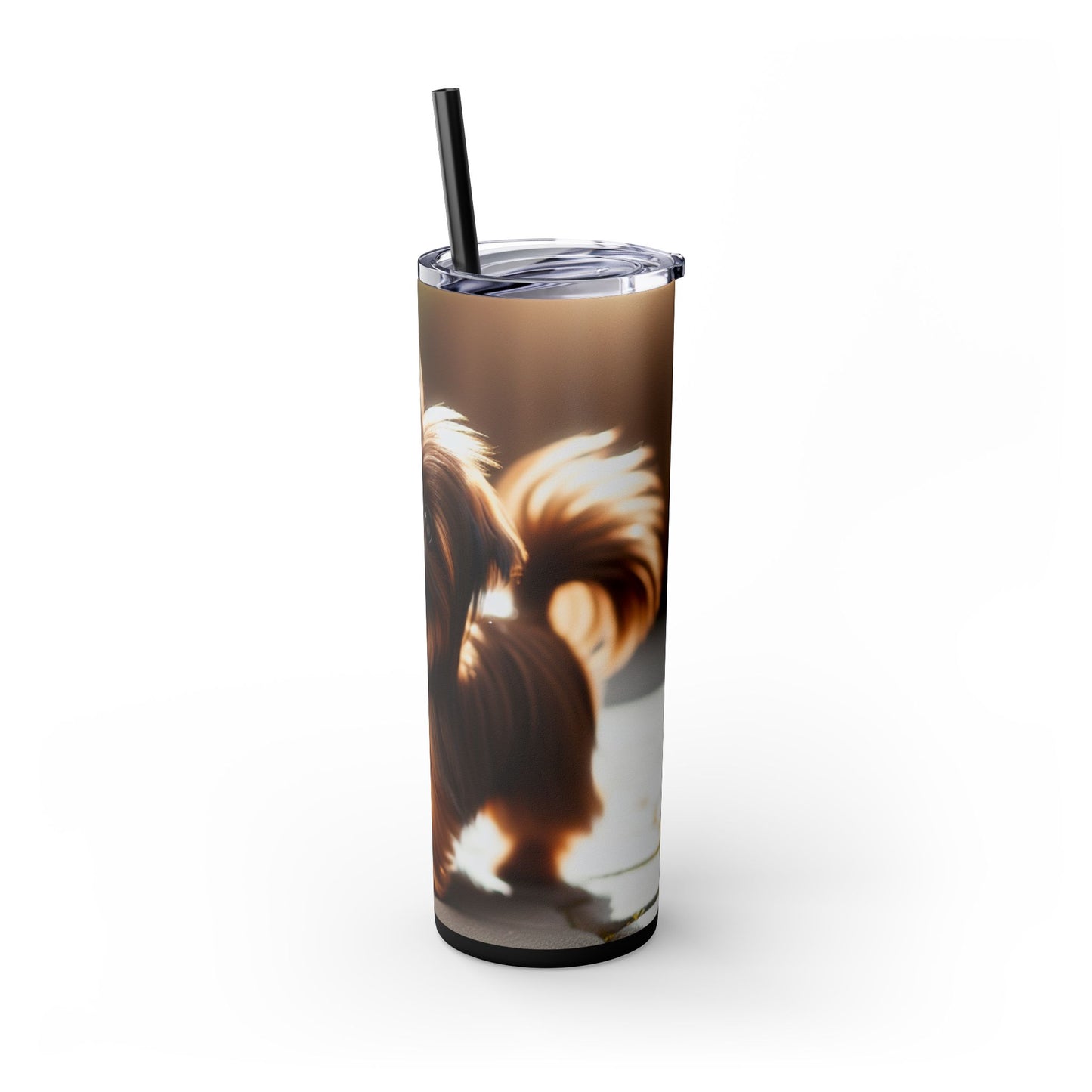 Silky Brussels Tumbler with Straw, 20oz