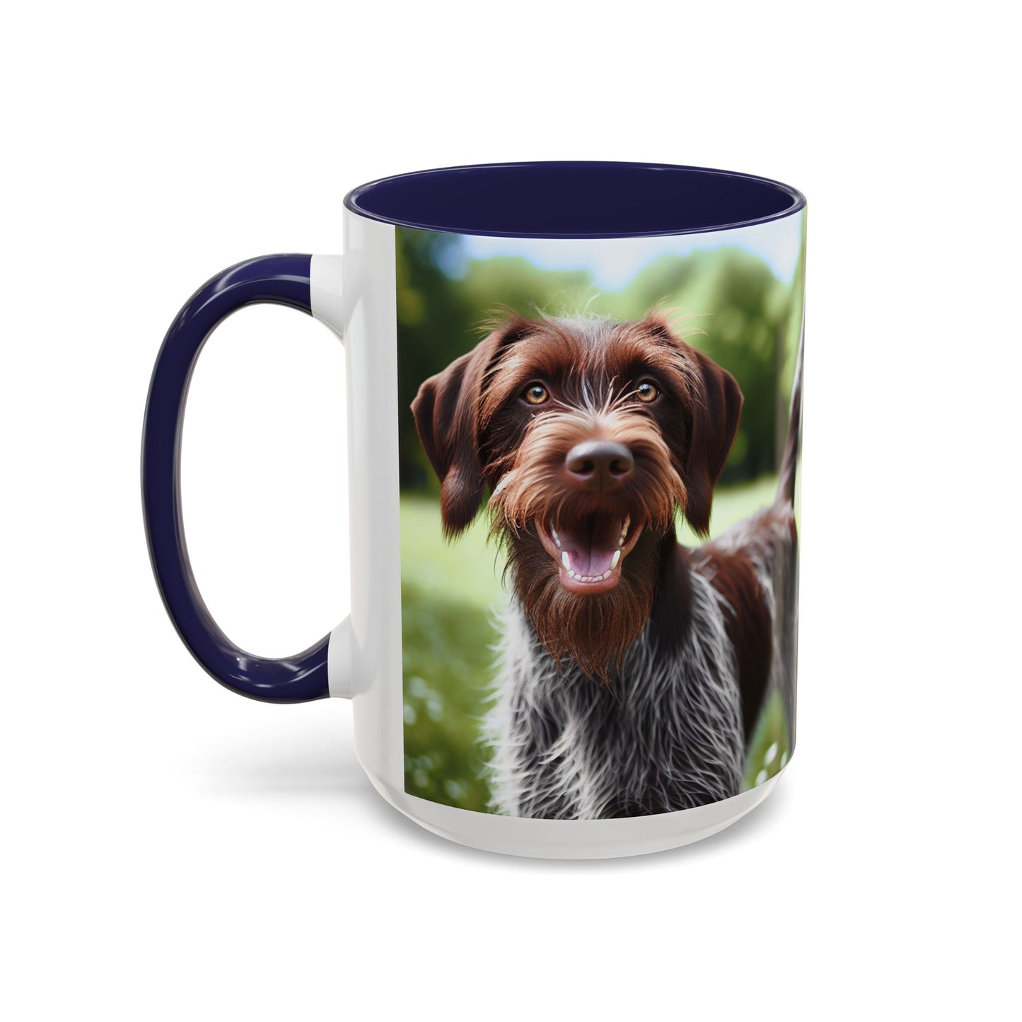 Wirehaired Slovakian Pointer Accent Coffee Mug - Perfect Gift for Dog Lovers