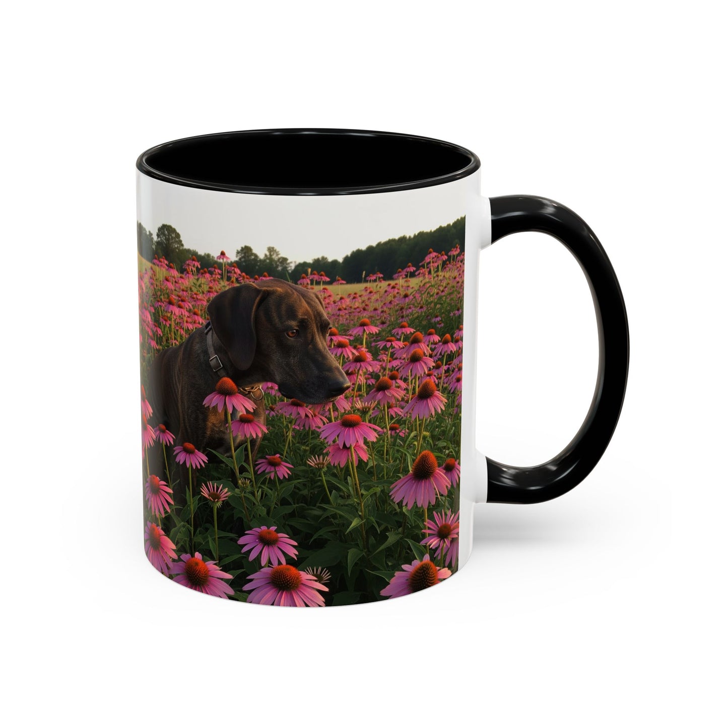 Treeing Tennessee Brindle Accent Coffee Mug - Perfect Gift for Dog Lovers