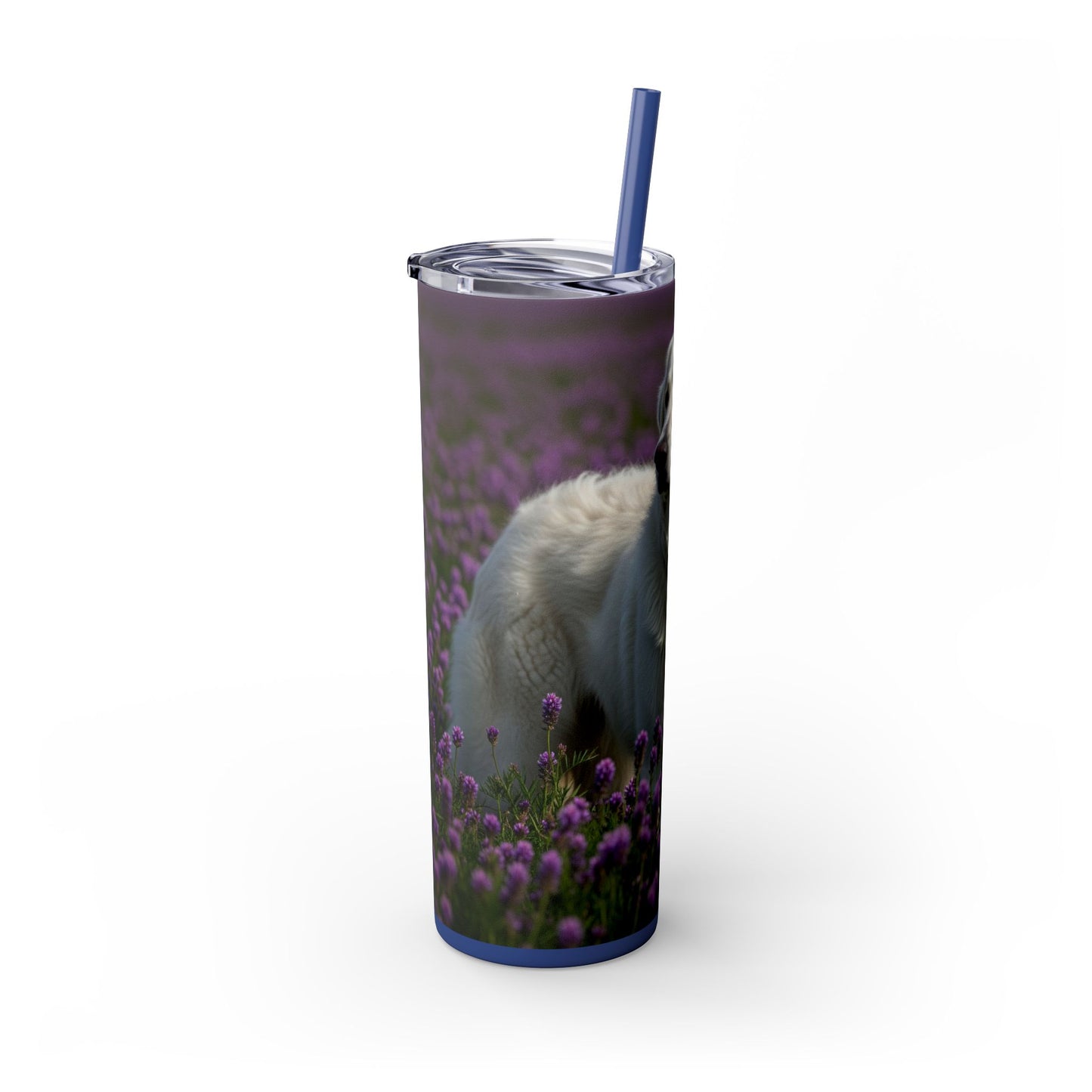 Kuvasz Tumbler with Straw, 20oz