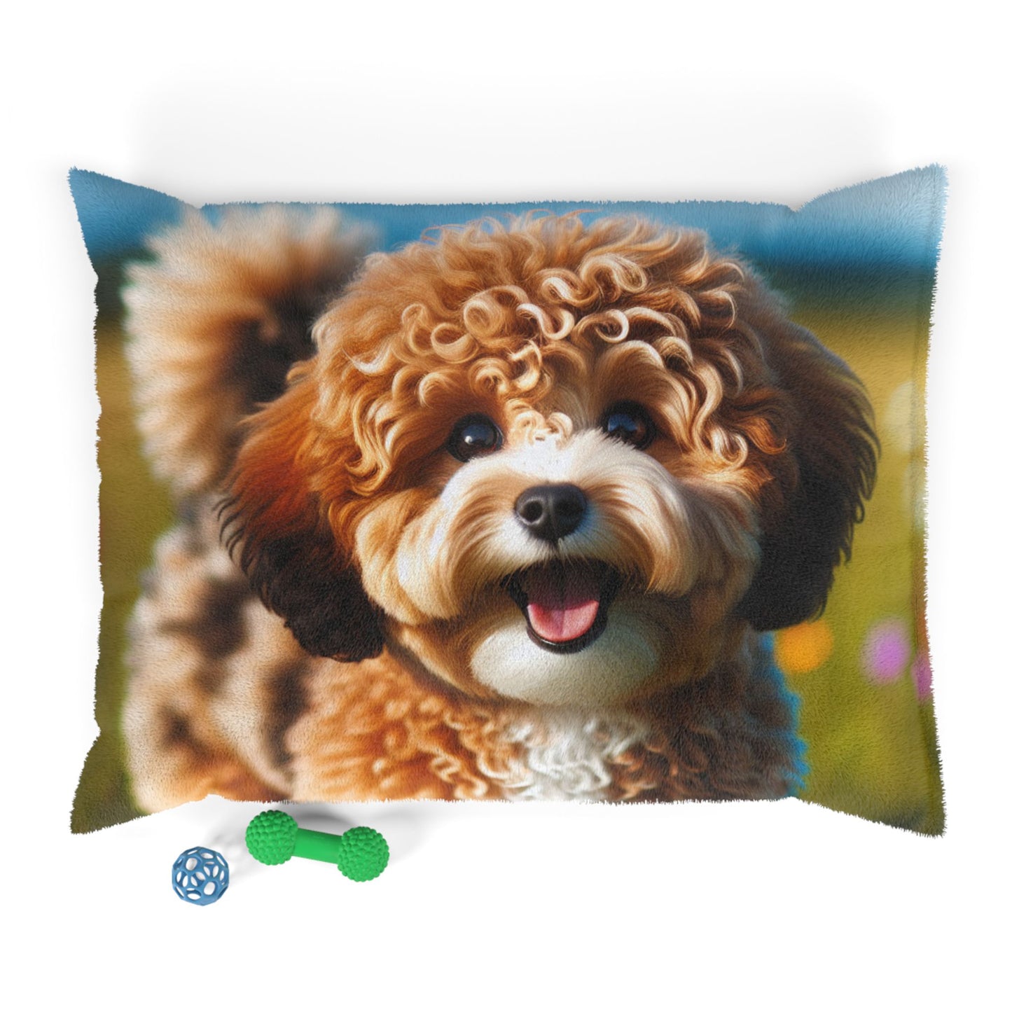 Russkaya Tsvetnaya Bolonka Pet Bed