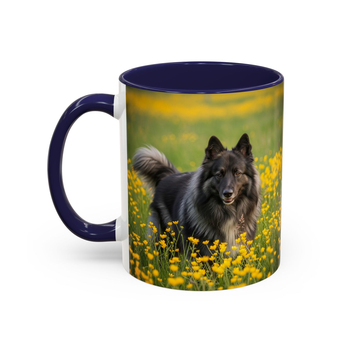 Belgian Sheepdog Accent Coffee Mug - Perfect Gift for Dog Lovers