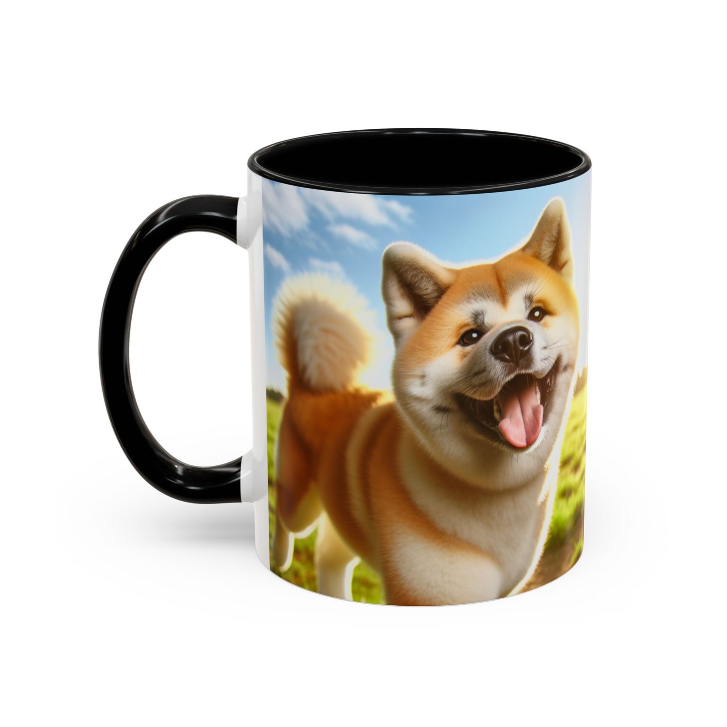 Akita Accent Coffee Mug - Perfect Gift for Dog Lovers