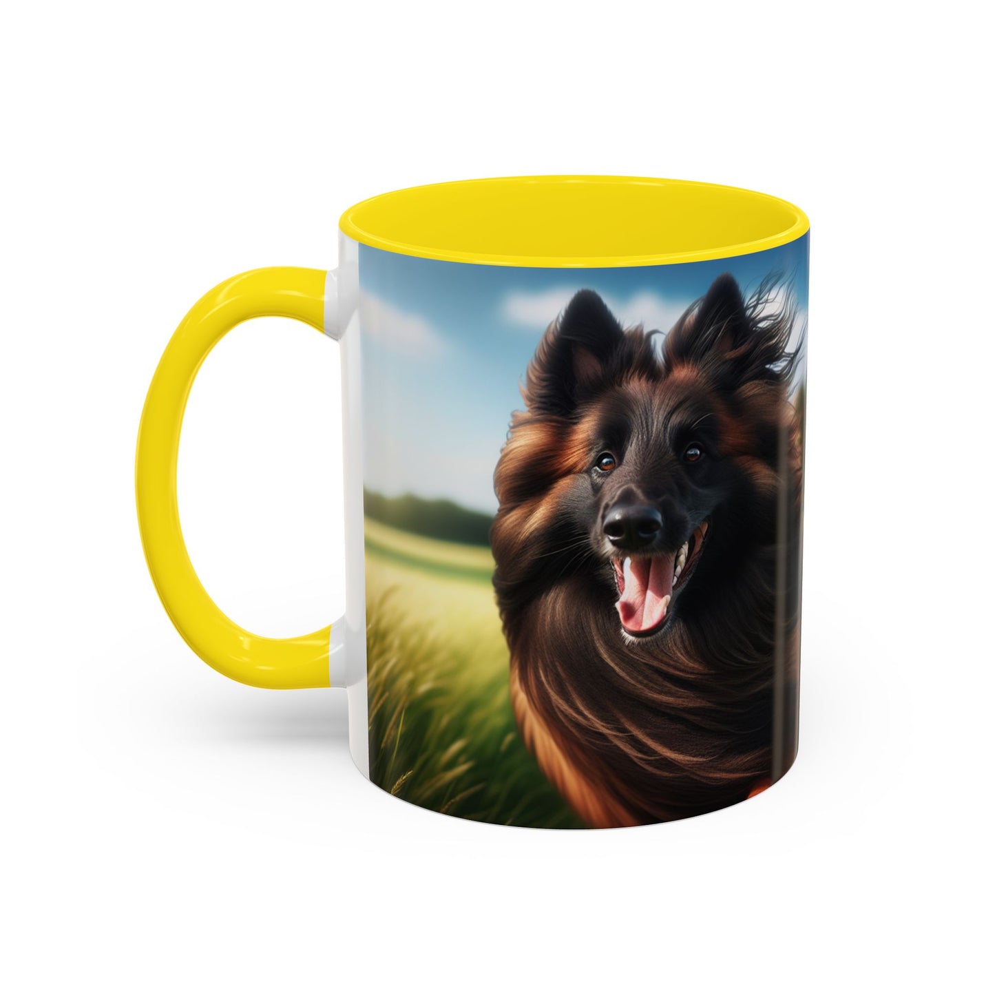 Belgian Shepherd Dog Tervuren Accent Coffee Mug - Perfect Gift for Dog Lovers