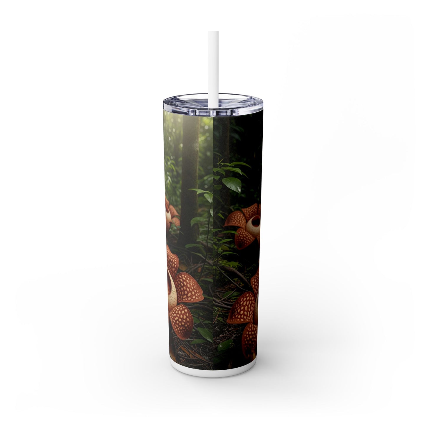 Telomian Skinny Tumbler with Straw, 20oz