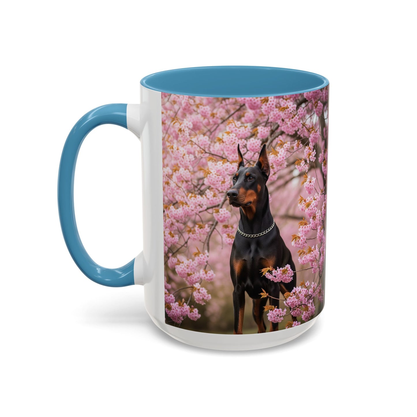 Doberman Accent Coffee Mug - Perfect Gift for Dog Lovers