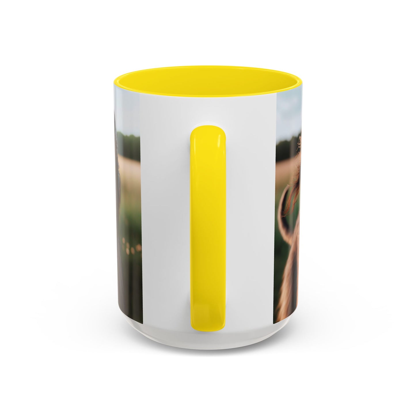 Scottish Deerhound Accent Coffee Mug - Perfect Gift for Dog Lovers