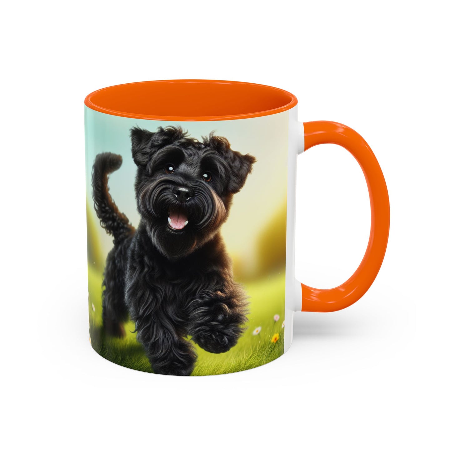 Russian Black Terrier Accent Coffee Mug - Perfect Gift for Dog Lovers