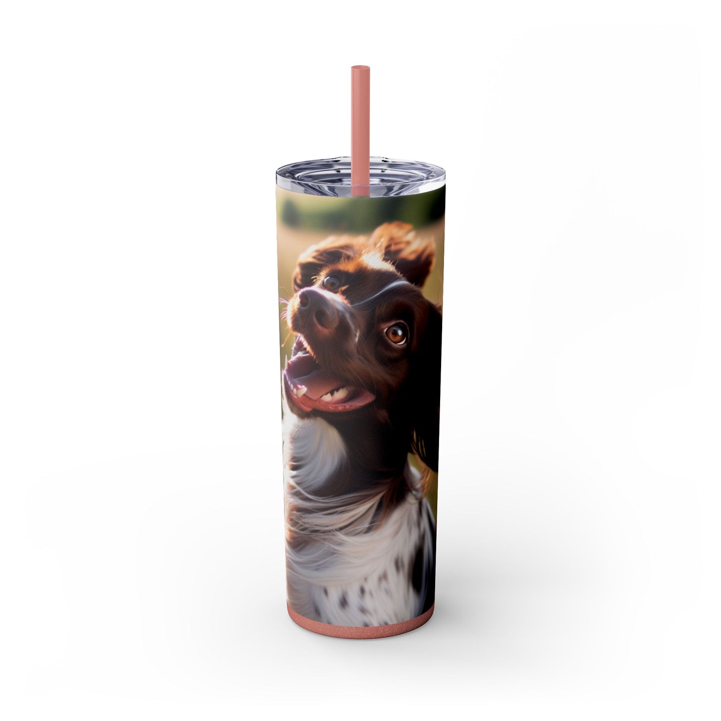 Small Munsterlander Tumbler with Straw, 20oz