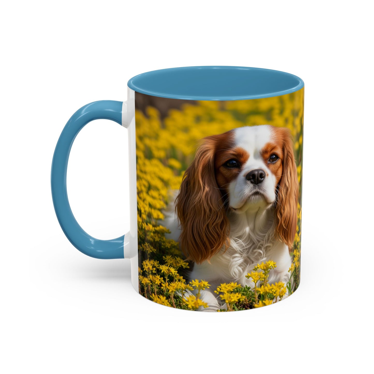 Cavalier King Charles Spaniel Accent Coffee Mug - Perfect Gift for Dog Lovers
