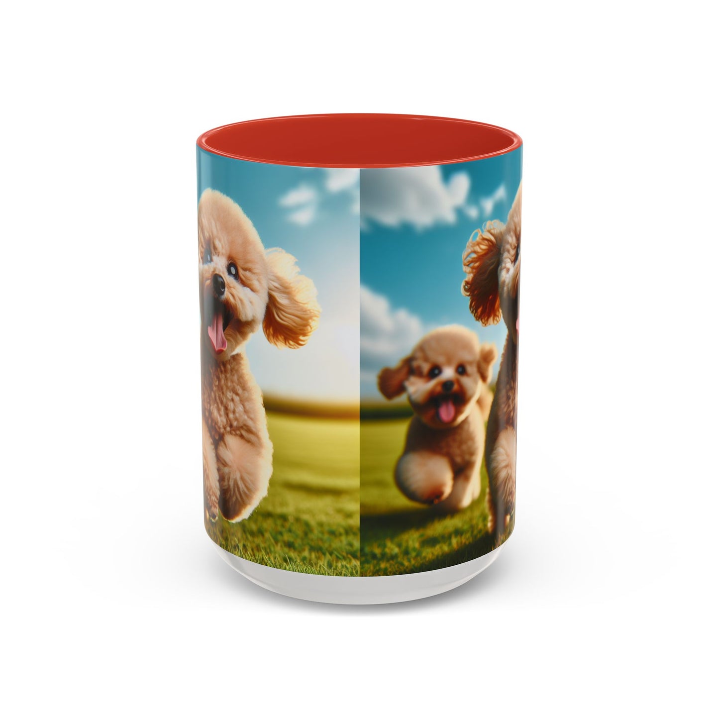 Toy Poodle Accent Coffee Mug - Perfect Gift for Dog Lovers