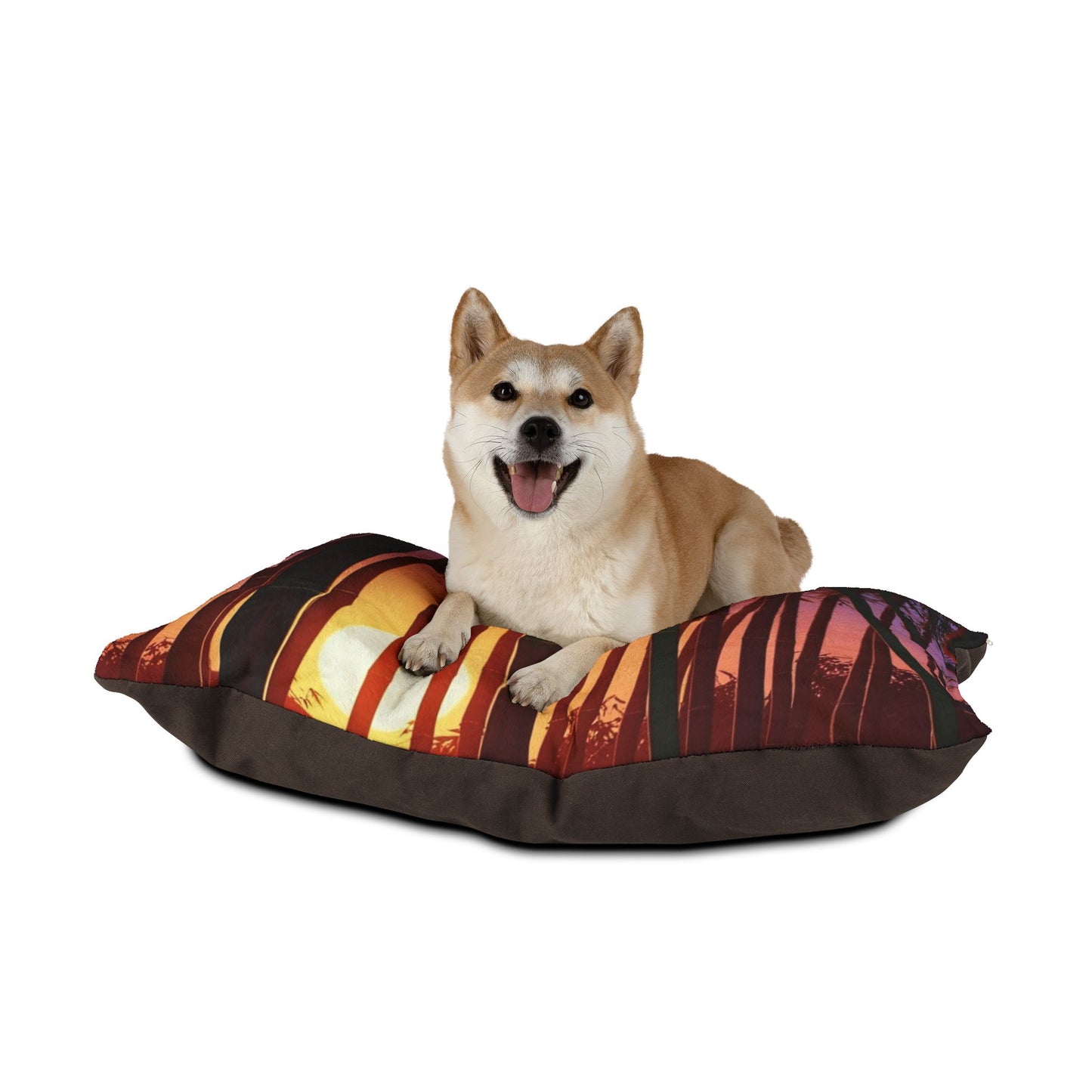 Bamboo Forest Sunrise Pet Bed