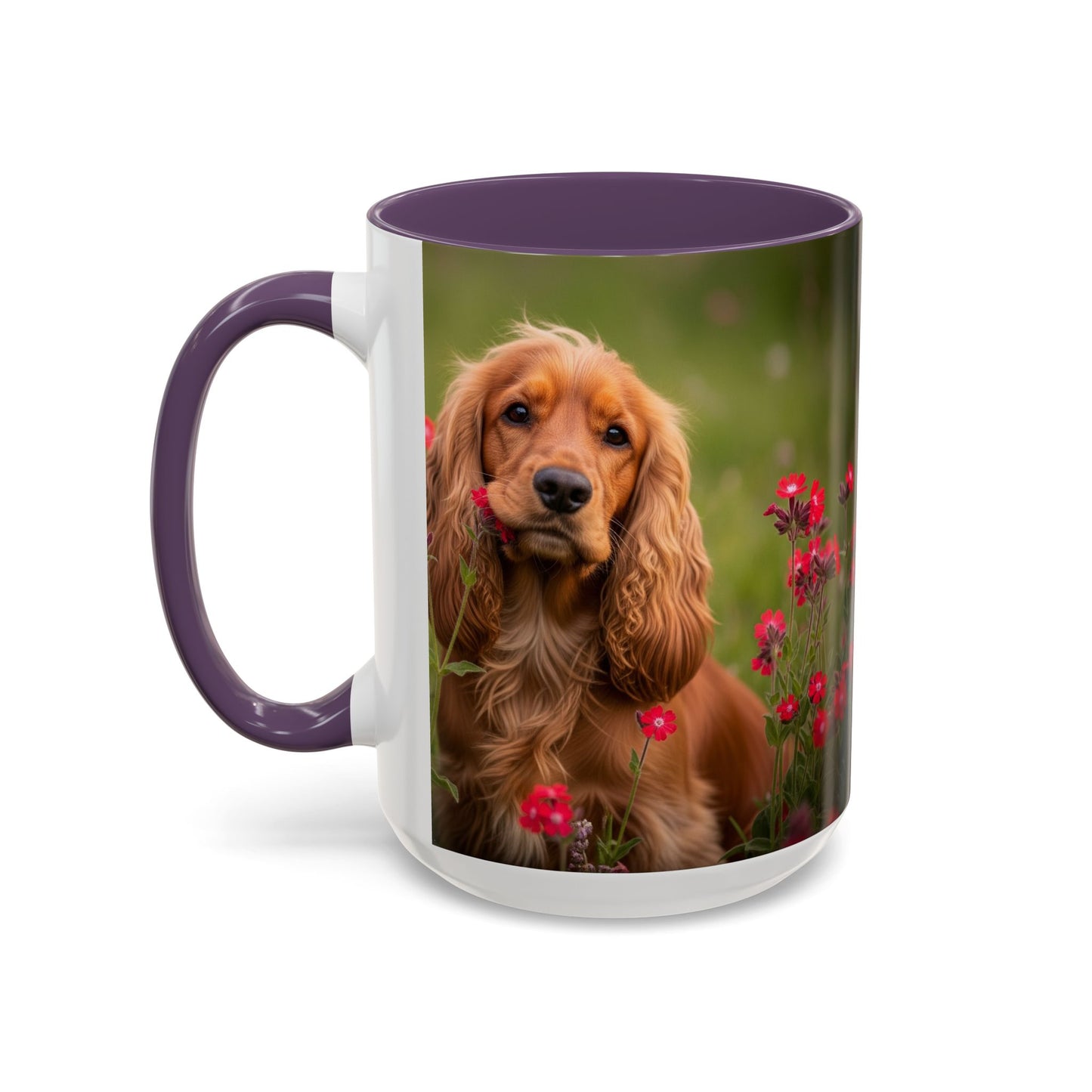 Cocker Spaniel Accent Coffee Mug - Perfect Gift for Dog Lovers