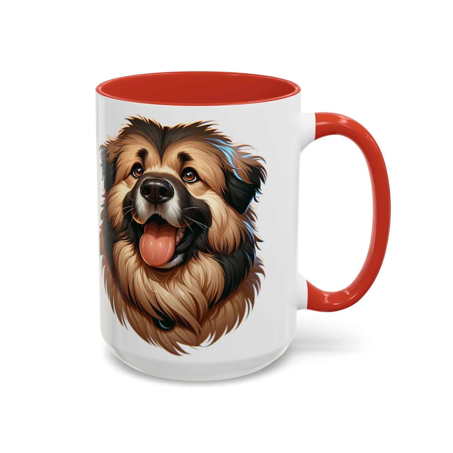 Caucasian Shepherd Dog Accent Coffee Mug - Perfect Gift for Dog Lovers