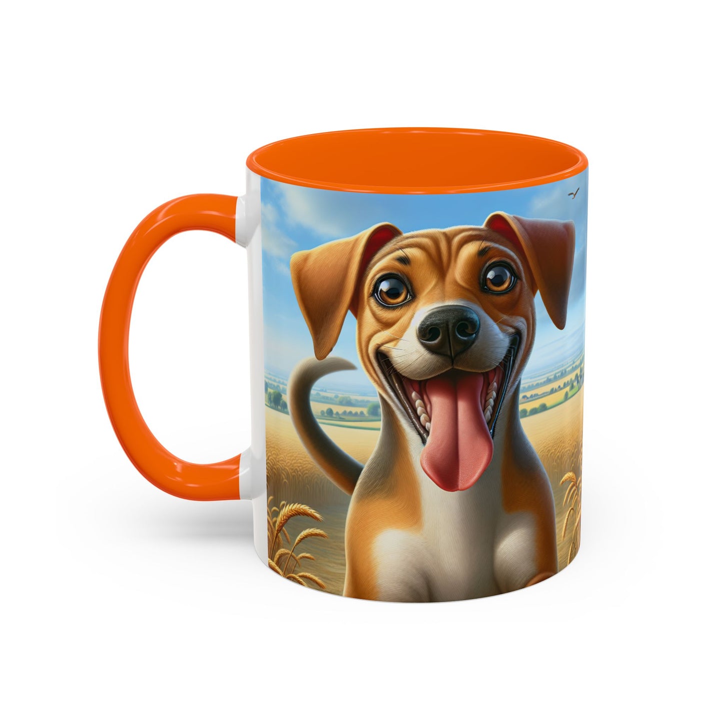 Banjara Hound Accent Coffee Mug - Perfect Gift for Dog Lovers