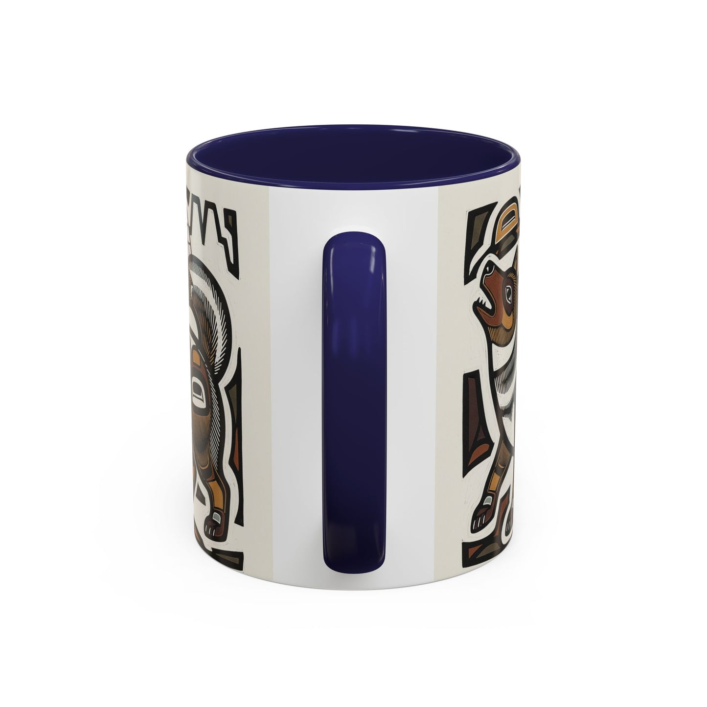 Canadian Eskimo Dog Accent Coffee Mug - Perfect Gift for Dog Lovers