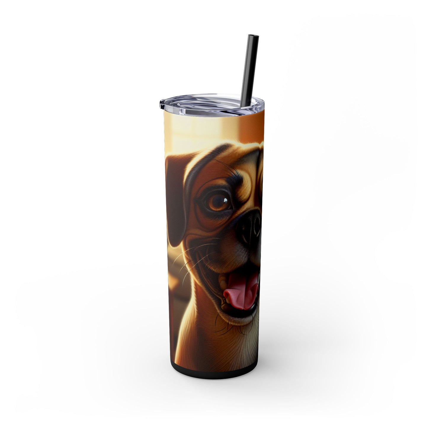 Puggle Tumbler with Straw, 20oz
