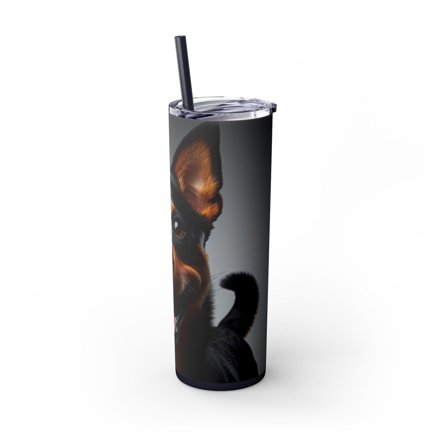 Lancashire Heeler Tumbler with Straw, 20oz