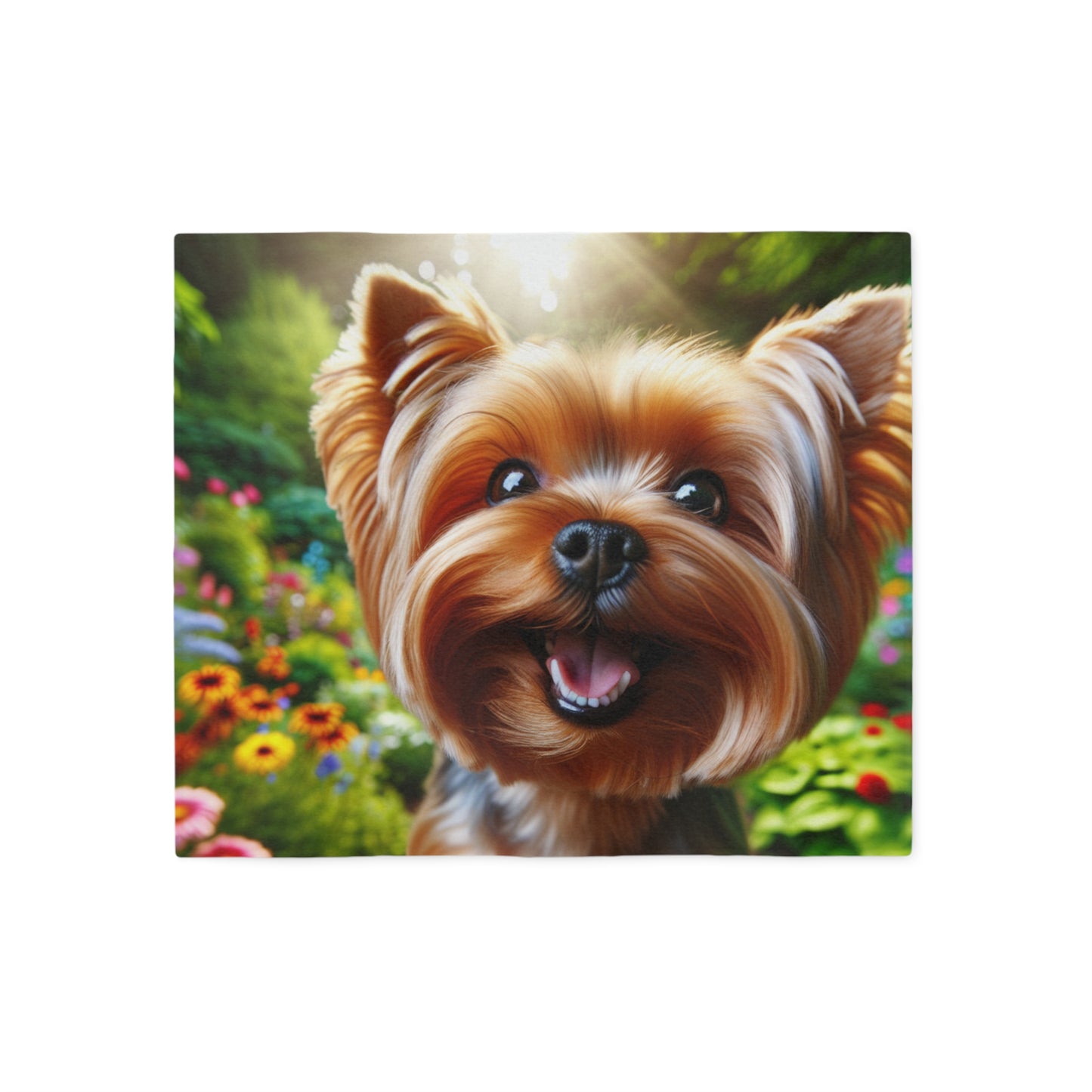Yorkshire Terrier Sweatshirt Blanket