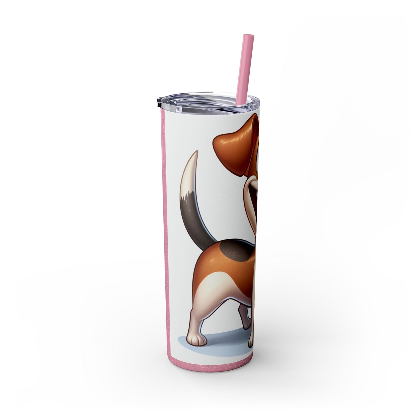 Teddy Roosevelt Terrier Tumbler with Straw, 20oz