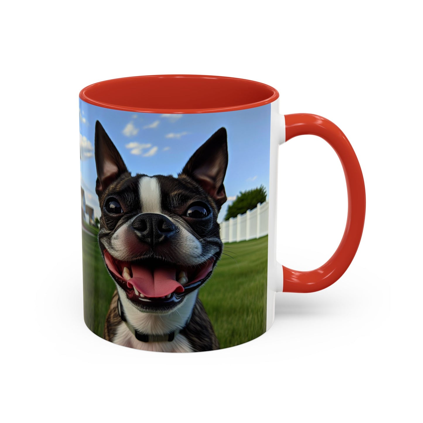Boston Terrier Accent Coffee Mug - Perfect Gift for Dog Lovers